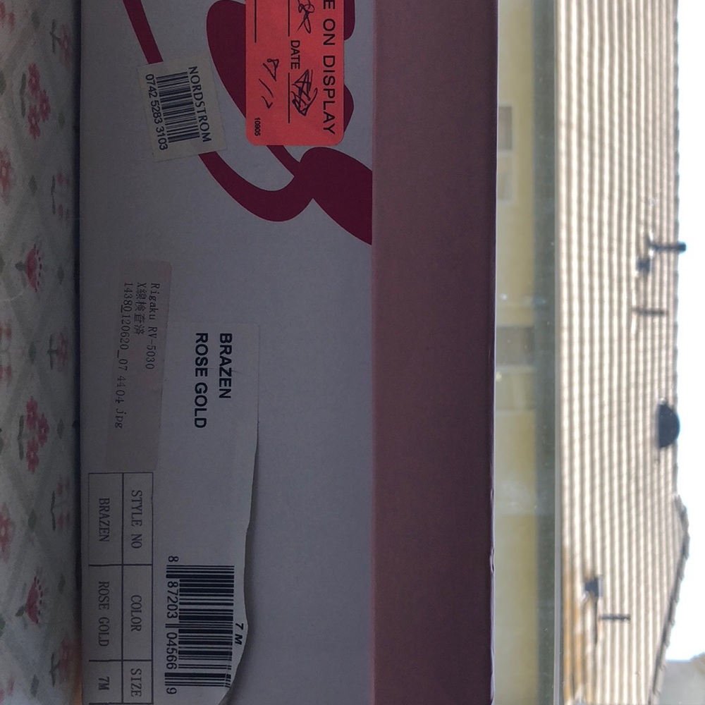 Jeffrey Campbell Rose Gold Brazen Platform - Picture 5 of 6